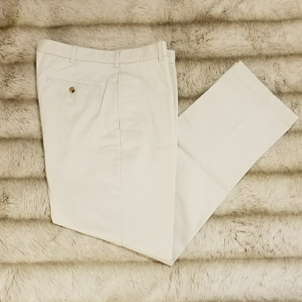 Lands' End light khaki pants